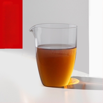 Boroszilikát üvegből készült teáscsésze, vastag falú, hőálló Kung Fu teához, japán teáskészlet, teás kiszolgáló és kiegészítők