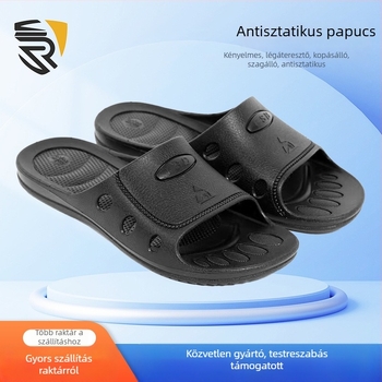SPU antistatikus papucs, vastag puha talppal, légáteresztő munkacipő, csúszásmentes.