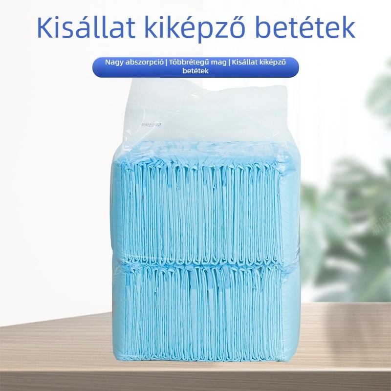 Háziállatok vizelet- és pelenka alátétek, vastagított, dezodoráló, egyszer használatos, kutyáknak és macskáknak
