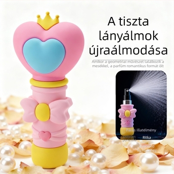 5 ml varázspálcás parfüm utántöltő üveg, műanyag PVC alap, hordozható szóróüveg