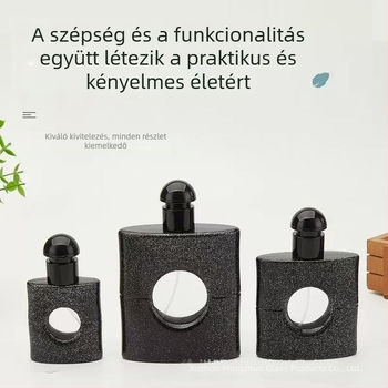 30 ml-es parfümös üveg sprével, hordozható mintamintaüveg, újratölthető