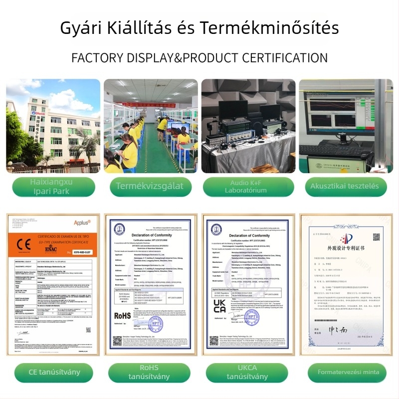 OY136 USB kábeles fejhallgató 3,5 mm-es csatlakozóval, zajszűrés, felügyeleti hallgató, modell OY136