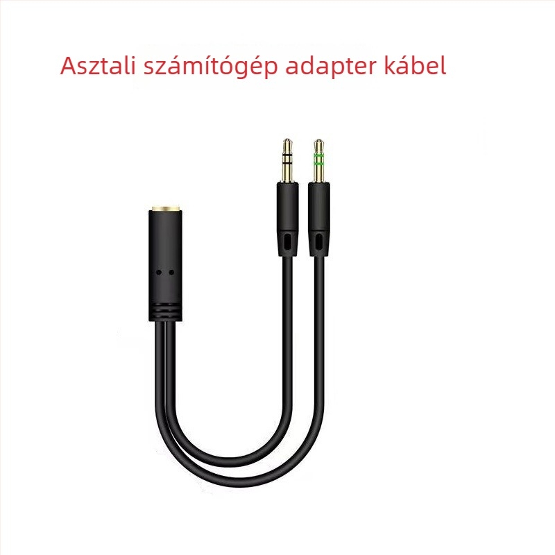 OY136 USB kábeles fejhallgató 3,5 mm-es csatlakozóval, zajszűrés, felügyeleti hallgató, modell OY136