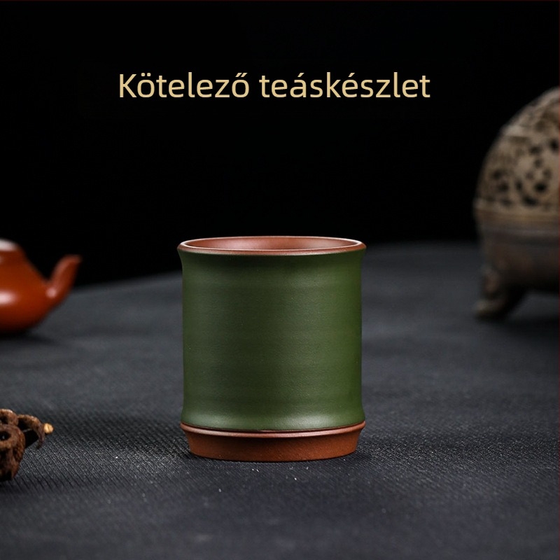 Yixing kézzel készített lila agyag teáscsésze, Magnolia Master