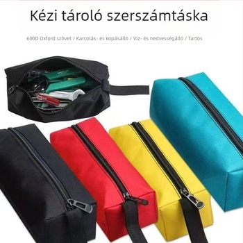 Multifunkcionális szerszámtáska rendezővel, vízálló, kis alkatrészek tárolására