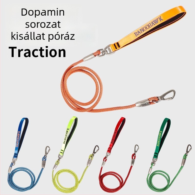 Forgó póráz kutyáknak anti-tekercselés funkcióval minden méretű kutyáknak és macskáknak