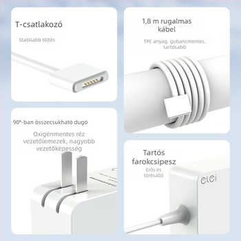 Új modell Apple MacBook töltőadapter 45W, 60W, 85W