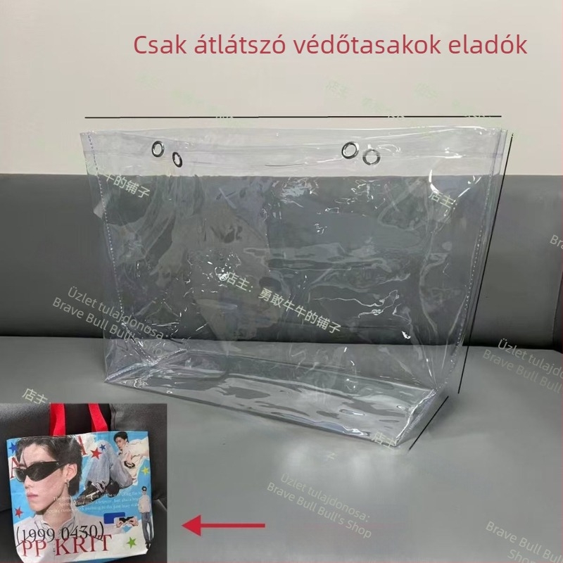 PVC védőhüvely táskákhoz — szennyeződésálló, vízálló védőburkolat utazásokhoz és tároláshoz