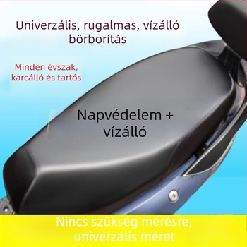 Vastagított vízálló és UV-álló ülésvédő elektromos kerékpárokhoz – univerzális, négyévszakos használatra