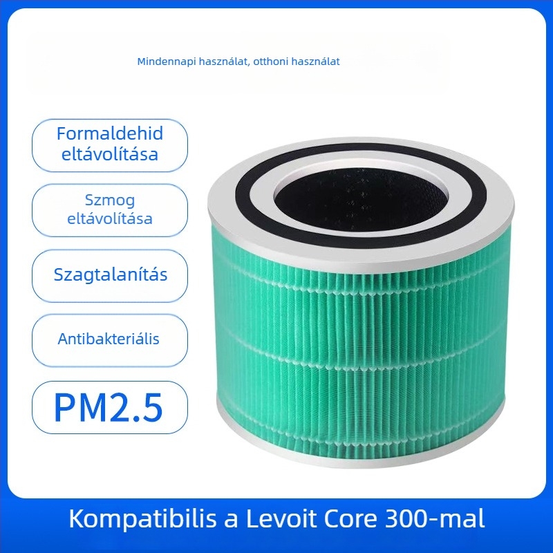 Aktív szén szűrő Levoit Core 300/300S légtisztítóhoz, otthoni használatra