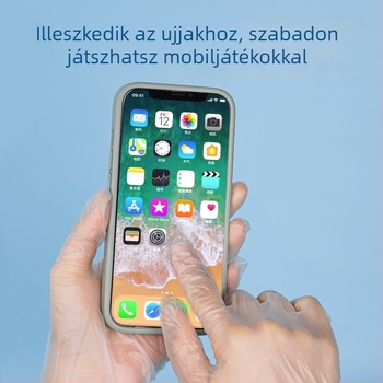 Yunlei egyszer használatos PVC kesztyűk, hosszított, megerősített, rugalmas, kopásálló, vízálló, szennyeződés elleni, mosogatáshoz