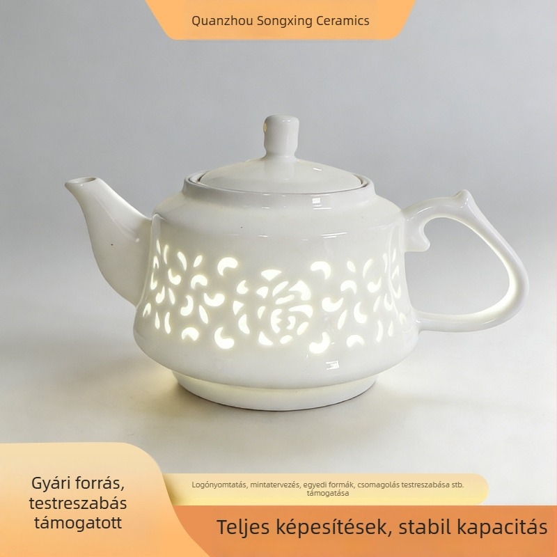 Kerámiás teás készlet: matcha tál, minimalist teáskanna, kerámia bögre és tál, testreszabható ajándék