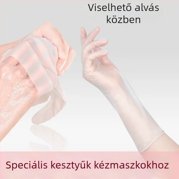 Egyszer használatos PVC kézvédő kesztyűk kórházi használatra, érintőképernyő-kompatibilis, éjszakai kézápolás