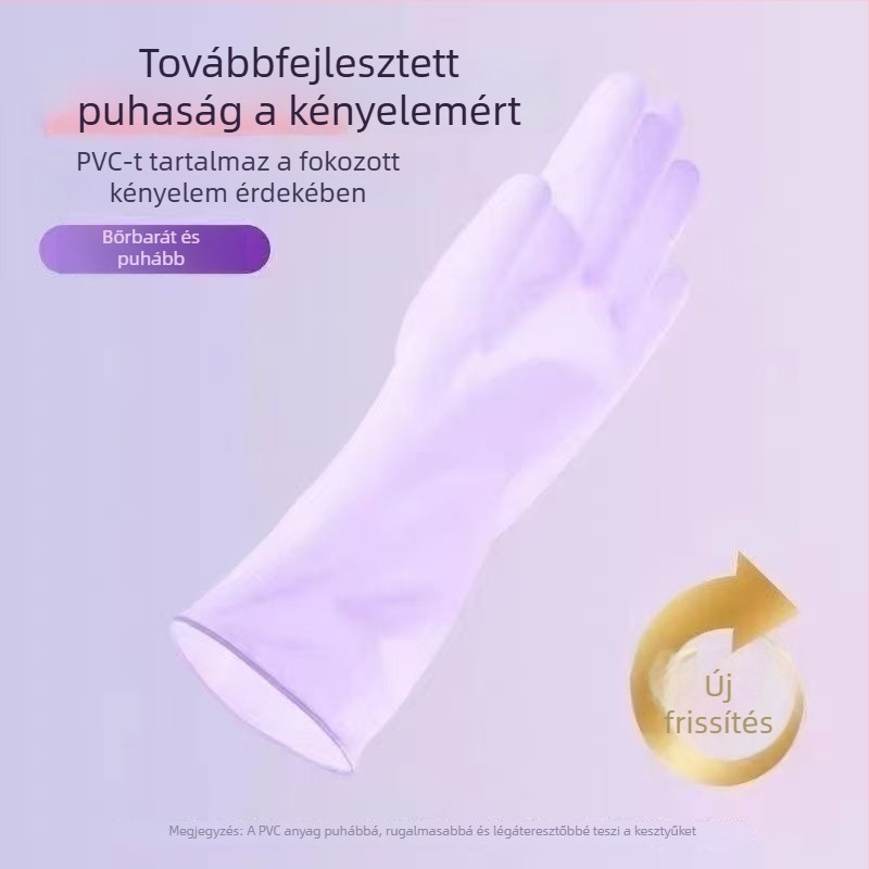 12 hüvelykes élelmiszer-biztonsági nitril kesztyűk konyhai feladatokra, meghosszabbított hosszúság, vastagabb, tartós, olajálló, egyszer használatos