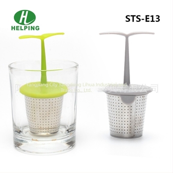 304 rozsdamentes acél, szilikon tea infúzor, szilikon tea szűrő és tea golyó