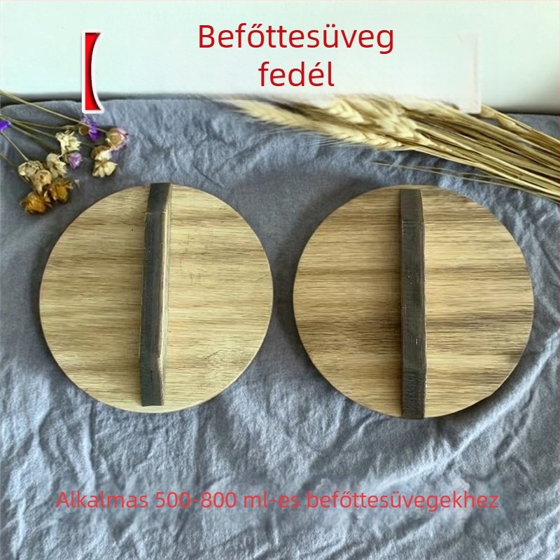 Fából készült fedők teáskannához, fazekakhoz és wokhoz – modern, minimalist dizájn