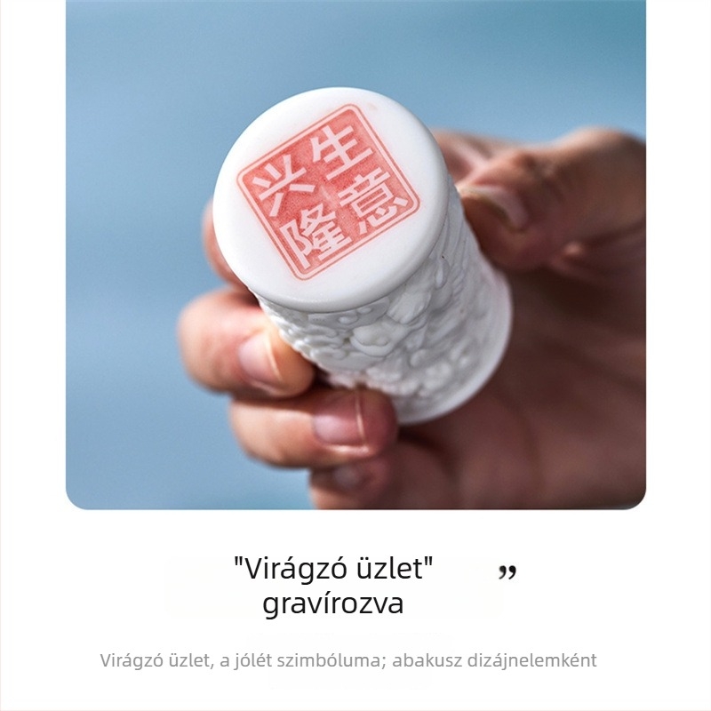 Ice-Type kerámia teáskanál a tea ceremóniához