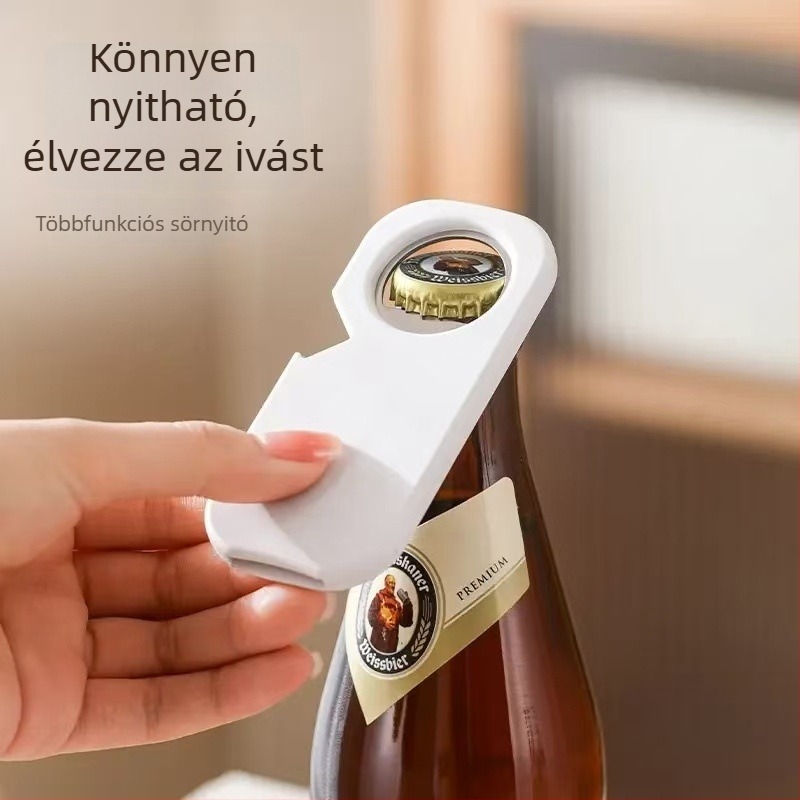 Mágneses üvegnyitó hűtőre, személyre szabható sör- és szóda kupaknyitó, otthoni használatra