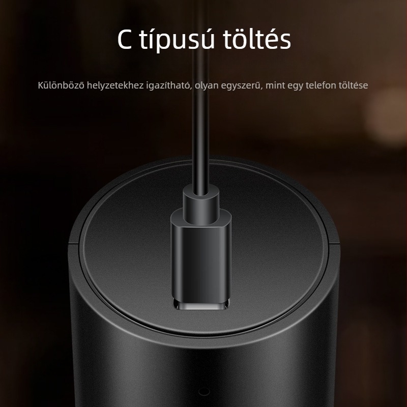 Műanyagból készült USB-s töltésű elektromos üvegnyitó