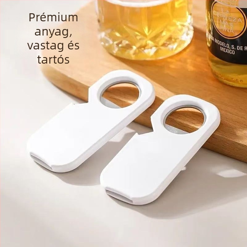 Személyre szabható mágneses palacknyitó, hűtőmágnes, háztartási használatra