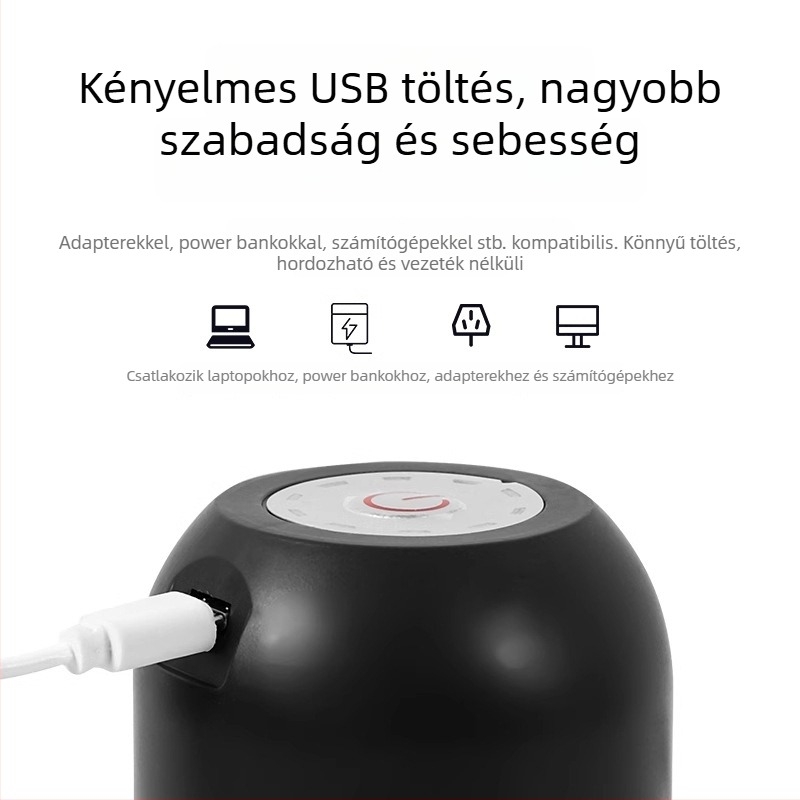 Otthoni használatra szánt elektromos borpumpa, teljesen automata