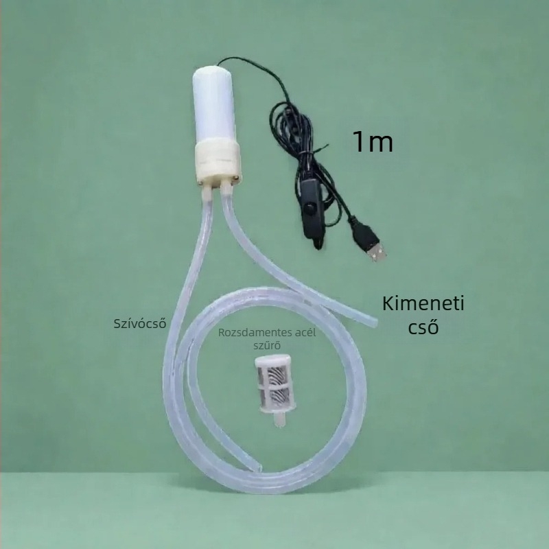 Elektronikus borpumpa önszívó adagolóval, automata pumpa és rizsbor fermentációs szűrő