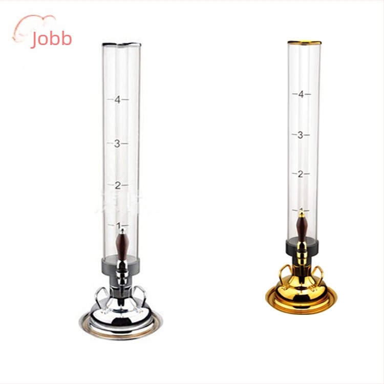 2L/4L elektroplatírozott rézszínű, antik Európai fém boros ágyú