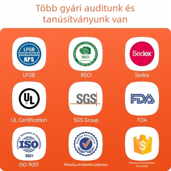 Rozsdamentes acél koktélkészlet, 5 darab, fekete akril állvánnyal