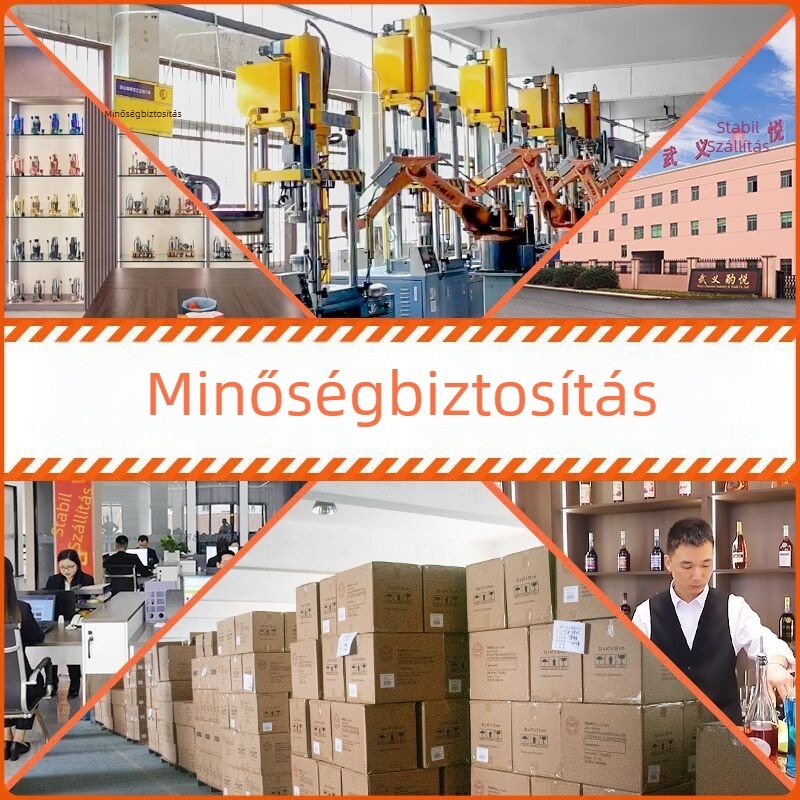 18 részes rozsdamentes acél koktélkészlet, 700 ml shakerrel, retro báreszközök, egyedi gyártású