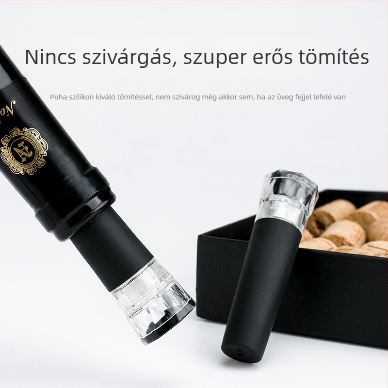 Vákuumos bordugó – megőrzi a kinyitott bor frissességét