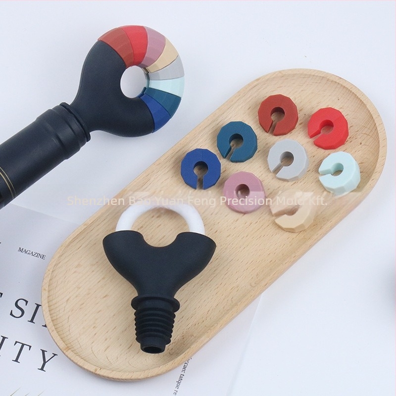 Rabbit Wine Charm Stopper – Prémium szilikon vörösbor dugó üveghez logóval