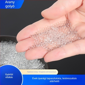 2 mm üveg gyöngyök parfümszóróhoz, átlátszó üveg mikrogömbök kiváló pontosságú kozmetikai fúvókákhoz