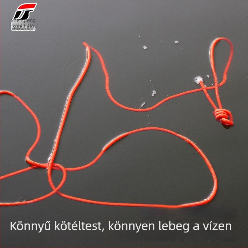 Shengteng 6–12 mm lebegő mentőkötele – fényvisszaverő, foszforescáló, vízi mentéshez és snorkelzéshez