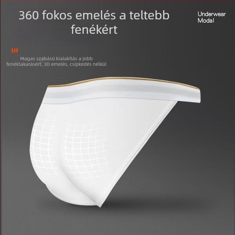 Férfi modal alsónemű – lélegző, kényelmes, antibakteriális, divatos