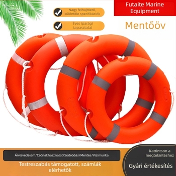 Gyermekeknek szánt életmentő gyűrű, műanyag tengeri életmentő gyűrű, 1,5 kg és 2,5 kg