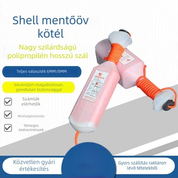 Hajózási életmentő zsinór héjjal
