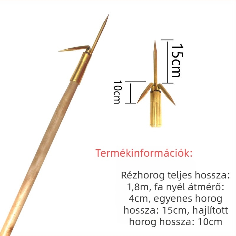 Robbanásbiztos tűzoltó kampó tűzoltási és mentési feladatokra, törmelék eltávolításához