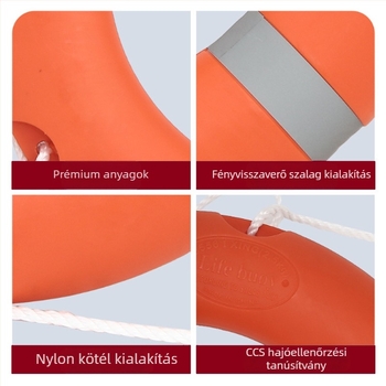 CCS felnőtt műanyag habos mentőgyűrű tengeri úszáshoz és mentéshez