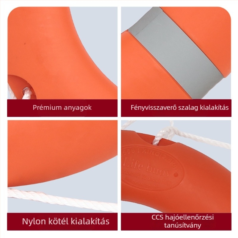 CCS felnőtt műanyag habos mentőgyűrű tengeri úszáshoz és mentéshez