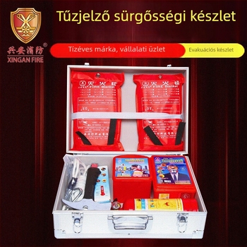 Xing'an Alumínium ötvözetű tűzvédelmi vészhelyzeti doboz – otthoni menekülőfelszerelés tárolókészlet