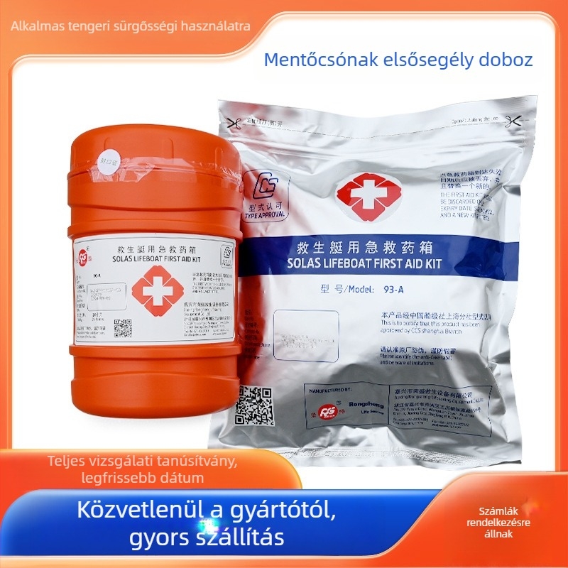 Tengeri életmentő orvosi készlet, életmentő csónak és elsősegély-készlet, CCS vízálló