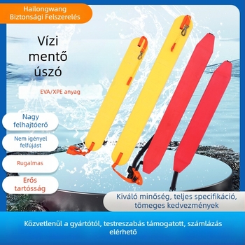 Vízmentő úszótorpedó alakú úszó – professzionális mentőfelszerelés