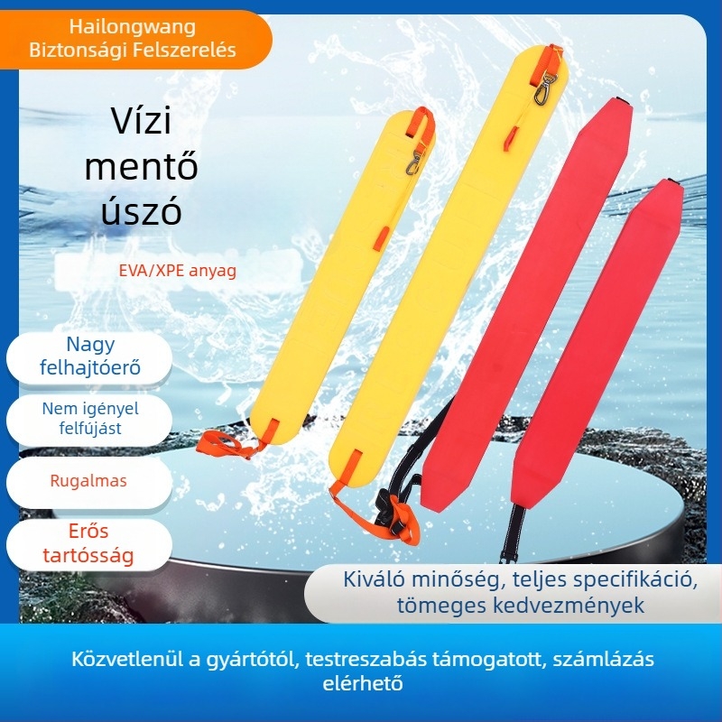 Vízmentő úszótorpedó alakú úszó – professzionális mentőfelszerelés
