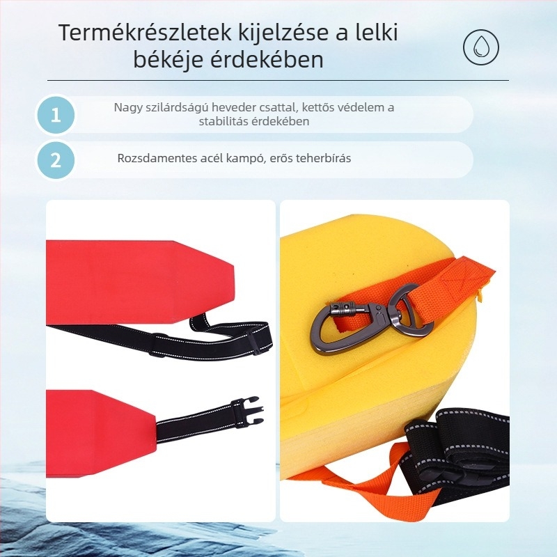 Vízmentő úszótorpedó alakú úszó – professzionális mentőfelszerelés