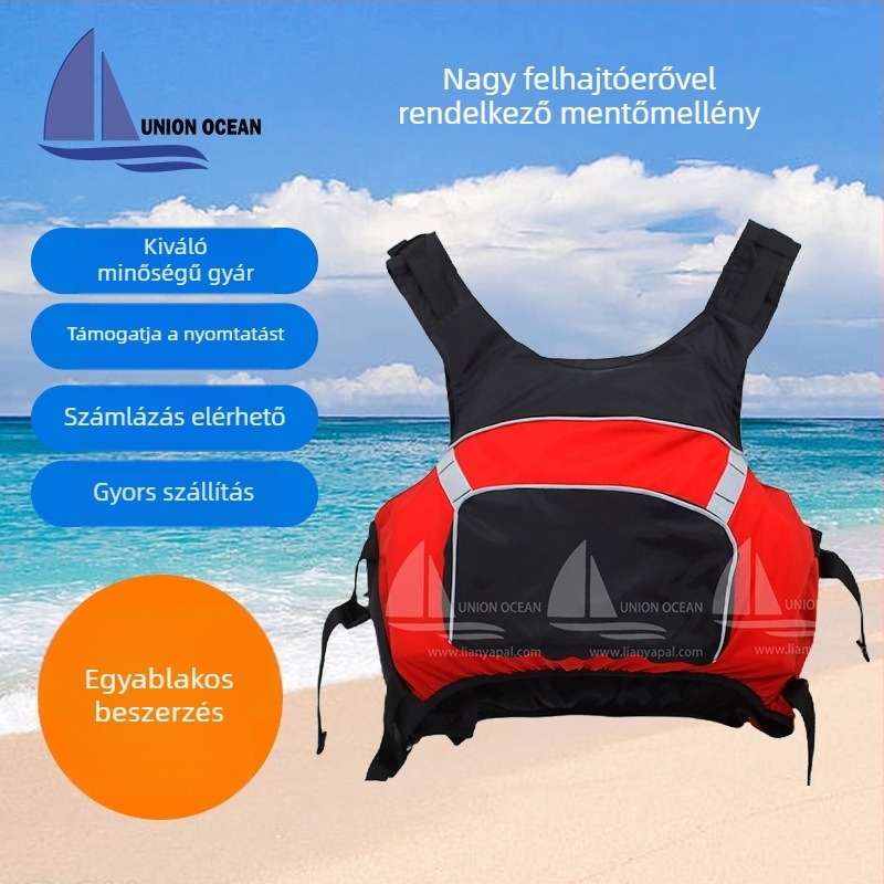 UNION OCEAN Ly2056 CE tanúsított mentőmellény EN ISO 12402-5, EU szabvány