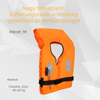 Ifjúsági mentőmellény, csónakázáshoz, úszáshoz és horgászathoz