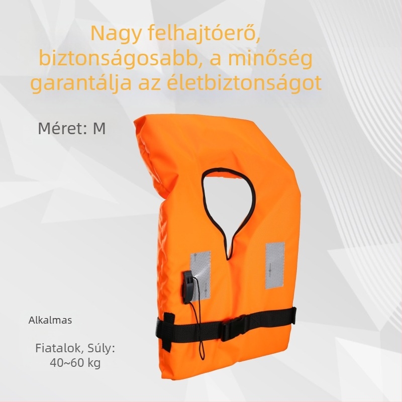 Ifjúsági mentőmellény, csónakázáshoz, úszáshoz és horgászathoz
