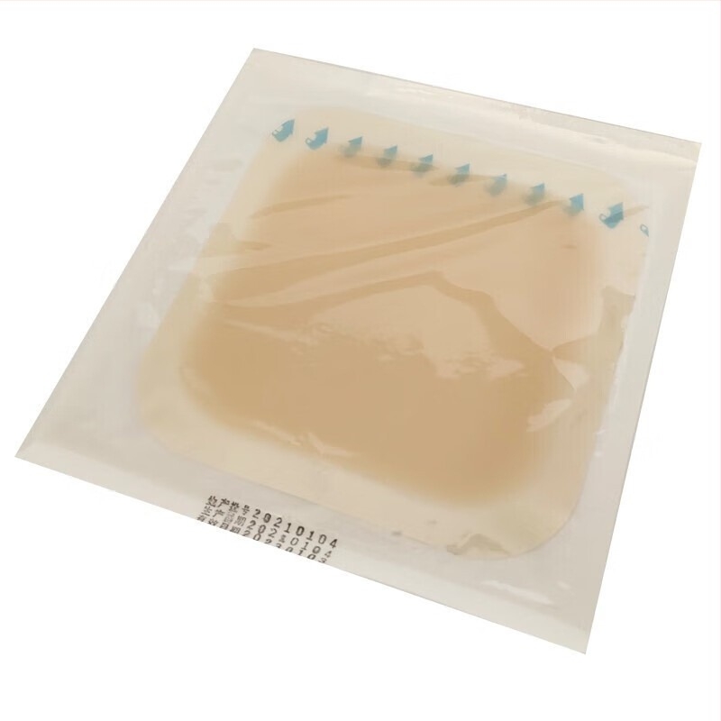 Prius mellkasi záró tapasz, átlátszó hidrokolloid kötszer, négyzet alakú, 15 cm × 15 cm, pneumothorax-záró tapasz