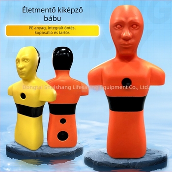 Vízmentési gyakorlóbáb, vízi mentés és fulladás elsősegély-szimulációhoz
