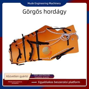 Tűzoltó mentőágy, összecsukható puha görgős hordágy, sürgősségi életmentő hordágy, multifunkcionális hordágy